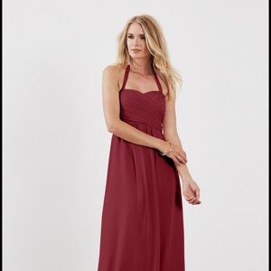 Weddington Way Bridesmaid Dress Cabernet Chloe